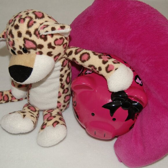 Bundle of 3: Circo Cheetah, Travel Pillow, & Piggy Bank - Picture 9 of 9